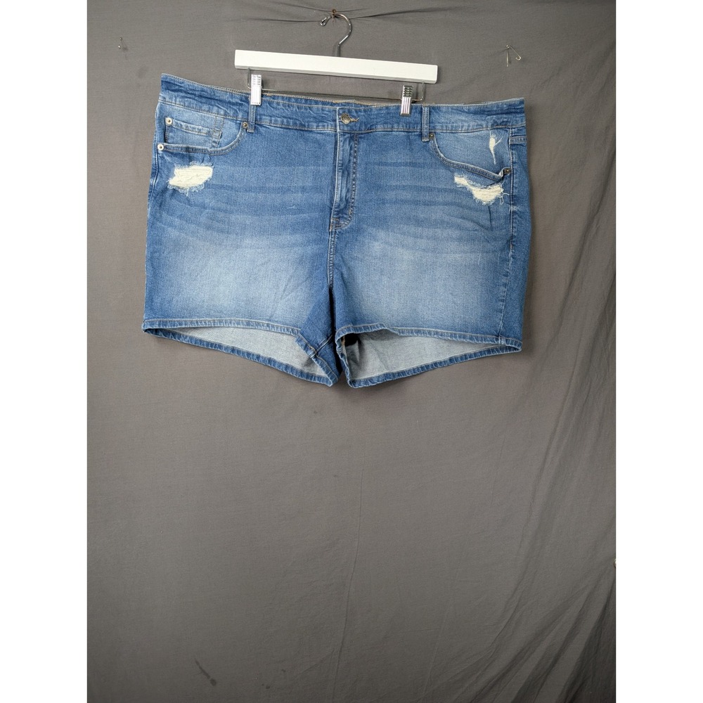 Torrid High-Rise Perfect 5 Inch Vintage Stretch Shorts Devils Advocate 28